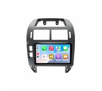 Car Stereo for Volkswagen VW Polo 2004-2009 Mirror Link, Voice Assistant, Live Navigation, Touchscreen, Bluetooth Voice Control Android Auto Car Play Screen, 4 Core 4G+64G