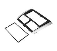 Car Stereo Frame Dashboard Bezel Kit Premium ABS Plastic Radio Mount Fascia Fit for Forester Black 178x102mm