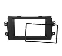 Car Stereo Frame Kit Premium Plastic Black 178x102mm SX4 Radio Mounting Modification Trim Panel Fascia Dash Bezel