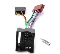 Car stereo ISO and antena Radio Adapter Wiring Harness Connector Lead Loom Cable Plug Adaptor compatible with Ford