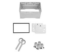 Car Stereo Mounting Frame Double DIN Metal Universal 2DIN Installation Dash Kit for Car DVD Player Radiodouble din installation dash kit
