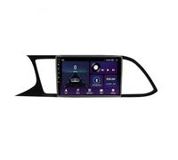 Car Stereo Navigator Car Sat Nav for Seat Leon 3 MK3 2013-2018 Hd Touch Screen Bluetooth Wifi Tpms Mirror Link, Bluetooth Handsfree/Phone Mirroring, 4 Core 4G+64G