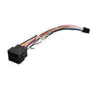 Car Stereo Radio 16 Pin Cable ABS Male To Female Connector Wiring Harness