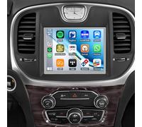 Car Stereo Radio Compatible for Chrysler 300 Limited 2017 with Carplay Android Auto GPS Navigation 8.4in Touchscreen Car Radio Player with Bluetooth Wifi FM/RDS SWC Split Screen + Backup Camera