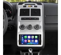 Car Stereo Radio Compatible for Dodge Journey 2009-2010 with Carplay Android Auto GPS Navigation 7in Touchscreen Car Radio Player with Bluetooth Wifi FM/RDS SWC Mirror Link + Backup Camera