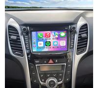 Car Stereo Radio Compatible for Hyundai i30 GD 2012-2017 with Carplay Android Auto GPS Navigation 7in Touchscreen Car Radio Player with Bluetooth Wifi FM/RDS SWC Split Screen + Backup Camera