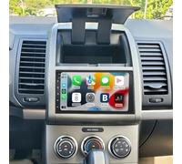 Car Stereo Radio Compatible for Nissan Sentra/Sylphy 2007-2012 with Carplay Android Auto GPS Navigation 7in Touchscreen Car Radio Player with Bluetooth Wifi FM/RDS SWC Split Screen + Backup Camera