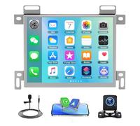 Car Stereo Radio Compatible for Ram 1500 Limited 2017 with Carplay Android Auto GPS Navigation 8.4in Touchscreen Car Radio Player with Bluetooth Wifi FM/RDS SWC Split Screen + Backup Camera