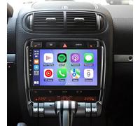 Car Stereo Radio Double Din to 03-10 Compatible with Cayenne mit GPS Navigation Android mit Wireless Carplay, Android Auto 9" Touchscreen 1080P Screen Car Radio Audio Receiver, Bluetooth, Camera