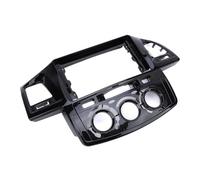 Car Stereo Radio Fascia 9 Inch Black Protective Prevent Scratch Navigation Panel Frame for Hilux 2011 to 2016 Auto AC Model | 10.1in Car Radio Fascia Panel GPS Navigation Frame | (Without power cord)