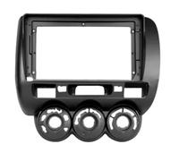 Car Stereo Radio Fascia Panel 2 Din Frame For Fit For Jazz 2004-2007 Manual 9 Inch LHD RHD Accessories(Right Hand Drive)
