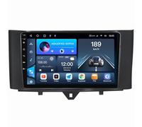 Car Stereo Radio for Benz Smart Fortwo 2011-2015 Android 15 Head Unit with Wireless Carplay Android Auto, 9 inch Touch Screen Bluetooth WiFi GPS FM Backup Camera(8-Core(3G+32G))