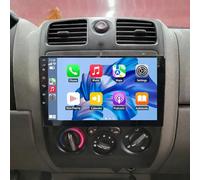 Car Stereo Radio for Chevy Colorado 2004-2006, Android 13 GPS Head Unit 2 Din 4+64GB CarPlay Android Auto 10.1in Touch Screen Universal Radio Bluetooth WiFi RDS SWC Split Screen Backup Camera