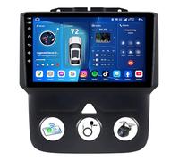 Car Stereo Radio for Dodge RAM 1500 2500 3500 2013 2014 2015 2016 2017 2018: 4G+64G 9 inch IPS Touch Screen Car Radio with Wireless CarPlay/Android Auto Bluetooth WiFi GPS FM Backup Camera