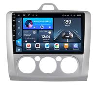 Car Stereo Radio for Ford Focus 2 2004-2011 Android 15 Head Unit with Wireless Carplay Android Auto, 9 inch Touch Screen Bluetooth WiFi GPS FM Backup Camera(A,8-Core(2G+32G))