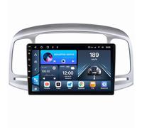Car Stereo Radio for Hyundai accent 2006-2011 Android 15 Head Unit with Wireless Carplay Android Auto, 9 inch Touch Screen Bluetooth WiFi GPS FM Backup Camera(8-Core(2G+32G))