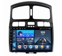 Car Stereo Radio for Hyundai Classic Santa Fe 2006-2015 Android 15 Head Unit with Wireless Carplay Android Auto, 9 inch Touch Screen Bluetooth WiFi GPS FM Backup Camera(8-Core(6G+128G))
