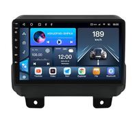 Car Stereo Radio for Jeep Wrangler JL/Gladiator JT 2018-2023 Android 15 Head Unit with Wireless Carplay Android Auto, 9 inch Touch Screen Bluetooth WiFi GPS FM Backup Camera(8-Core(3G+32G))