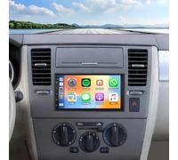 Car Stereo Radio For Nissan Versa 2007-2012, 7 Inch Touch Screen Android Head Unit with Carplay/Android Auto GPS Navigation MirrorLink WiFi Bluetooth FM/RDS, 2+64GB