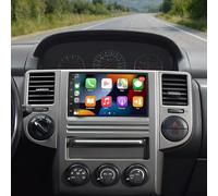 Car Stereo Radio for Nissan X-Trail T30 2001-2007, with Wireless CarPlay & Android 13 Auto, 7 inches HD Touch Carplay Screen for Car, with Bluetooth WiFi GPS AHD Backup Camera SWC Mic 2G+32G