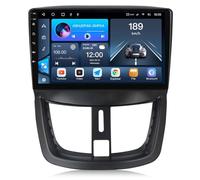 Car Stereo Radio for Peugeot 207 2006-2015 Android 15 Head Unit with Wireless Carplay Android Auto, 9 inch Touch Screen Bluetooth WiFi GPS FM Backup Camera(8-Core(8G+256G))