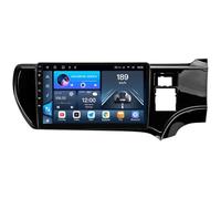 Car Stereo Radio for Toyota Aqua 2011-2017 Android 15 Head Unit with Wireless Carplay Android Auto, 9 inch Touch Screen Bluetooth WiFi GPS FM Backup Camera(8-Core(3G+32G))