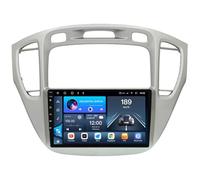 Car Stereo Radio for Toyota Highlander 2000-2007 Android 15 Head Unit with Wireless Carplay Android Auto, 9 inch Touch Screen Bluetooth WiFi GPS FM Backup Camera(Silver,8-Core(4G+64G))