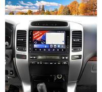 Car Stereo Radio for Toyota Prado 1996-2009, with Wireless CarPlay & Android 13 Auto, 7" HD Touch Carplay Screen for Car, with Bluetooth WiFi GPS AHD Backup Camera FM/RDS SWC Split Screen 4+64G