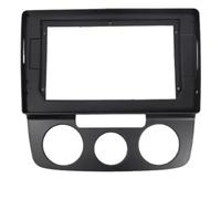 Car Stereo Radio Frame 10 Inch Car Frame Canbus Box Radio Dash Fitting Panel Kit Fit For Volkswagen Jetta Bora Sagitar Vento Car Radio Fascia(A)