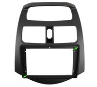 Car Stereo Radio Frame Fit For Chevrolet Spark 2010-2016 9In Navigation Screen Dash 2Din Car Dash Trim Kits Stereo Facia Panel Frame Car Radio Fascia
