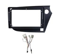 Car Stereo Radio Panel Frame 2Din Car DVD Only Frame Audio Fitting Adaptor Dash Trim Facia Panel 9inch For INSIGHT 2009+ Double Din Radio Player