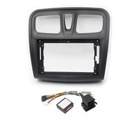 Car Stereo Radio Panel Frame 9/10Inch Car Frame Fascia Adapter Radio Dash Fitting Panel Kit For Logan For Sandero For Duster Symbol 2012-2020