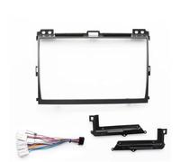 Car Stereo Radio Panel Frame 9 Inch Car Radio Fascias Frame For Toyota For Land For Cruiser Prado 120 Stereo Panel For Dashboard Installation Trim GPS DVD