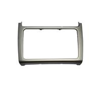 Car Stereo Radio Panel Frame Autoradio Car For Dashboard Panel Refitting Frame Kit Radio Audio Fascia Trim Bezel Faceplate For VW For Polo 2014-2017