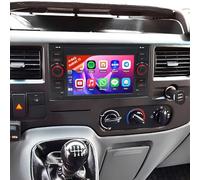 Car Stereo Radio Replacement for Ford Transit Mk7 2007-2013, with Wireless CarPlay & Android 13 Auto, 7 HD Touch Carplay Screen for Car, with Bluetooth WiFi GPS FM SWC Mirror Link AHD Backup Came