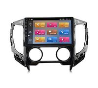 Car Stereo Sat Nav Suitable for Mitsubishi L200 2015-2019 GPS Stereo Head Unit Capacitive Touch HD Carplay Radio Multimedia Built-in Radio System Tracker