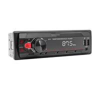 Car Stereo - Single DIN MP3 Player, USB/auxs Inputs | bluetooths Audio System with Voice Assistant, Anti-Interference Technology, Hands-Less Calling, AM/FM Tuner, 7-Character LCD Screen