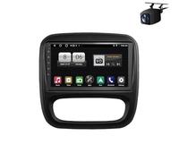 Car Stereo with Apple Car Play &Android Auto for Voiture Renault Trafic 3 Opel Vivaro B 2014-2022 Backup Camera, Mirror Link, Bluetooth, Voice Control, Gps Navigation, Aux, 4 Core 4G+64G