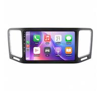 Car Stereo with Apple Car Play &Android Auto for Volkswagen Sharan 2012-2018 Portable Ips Touch Screen Rear Camera, Bluetooth/Voice Control/Mirror Link/Gps, 4 Core 2G+32G
