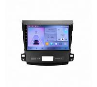 Car Stereo with Hd Touch Screen for Mitsubishi Outlander 2 CW0W 2005-2013 with Bluetooth Hands-Free Calling, Gps Navigation, Live Navigation, Voice Control, Mirror, 8 Core 4G+64G