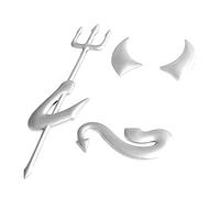 Car Sticker | 3D Exterior Decoration for Bumpers | Car Sticker for SUV Motorcycle Scooter Rear Side Window Transporter Body