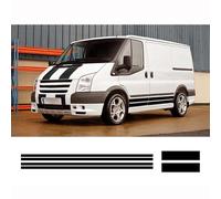 Car Sticker 4Pcs/Lot Car Stickers, For Ford Transit MK6 MK7 Tuning Accessories Protection Camper Van Sport Graphics Vinyl Engine Decals