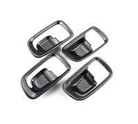 Car Sticker Accessories Compatible with Mitsubishi for Strada for Triton L200 2019 2020 2021 2022 4pcs Inner Door Open Handle Cover Interior Accessories