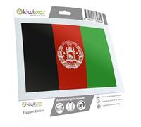 Car Sticker Flag Sticker 15 cm Afghanistan LAMINIERT EXTRA LONG DURABLE