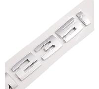 Car Sticker For BMW F22 F23 Trunk Lid M235i Emblem Badge Logo Sign OEM(Silver-Matte)