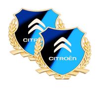 Car Sticker For Citroen C4 aircross 2012-2023 2024 2025, Metal Car Stickers, Classic Bumper Window Boot Door Decal, Car 3D Metal Sticker, Automotive Logo Vehicle Badge,A