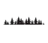 Car Sticker, Forest Mountain Car Sticker, Vinyl Mountain Sticker, Tree Sticker For Trunk, Body Sticker, Camper Trailer Door Panel Sticker, Car Sticker For Car Side Sticker