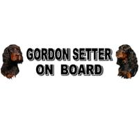 Car Sticker - GORDON SETTER ON BOARD