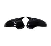 Car Sticker Rearview Side Mirror Cover Wing Cap For Mercedes For Benz E-Class W211 2006 2007 2008 Rearview Mirror Covers(Gloss Black)