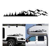 Car Sticker Set Body Window Er Dec for Motorhome Car Truck Easy to Apply Aphics le Design Ideal for Customizing Your Vehicle (Black)
